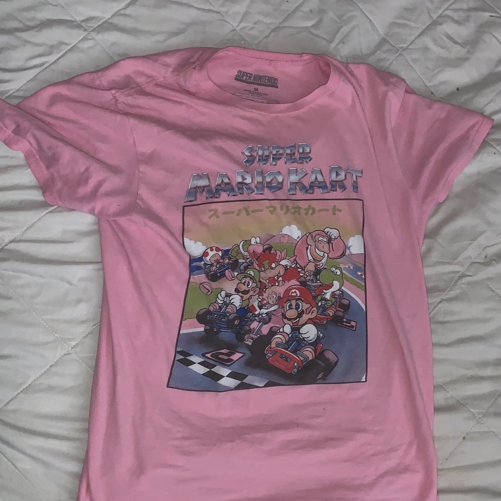 Vintage Mario graphic T-shirt